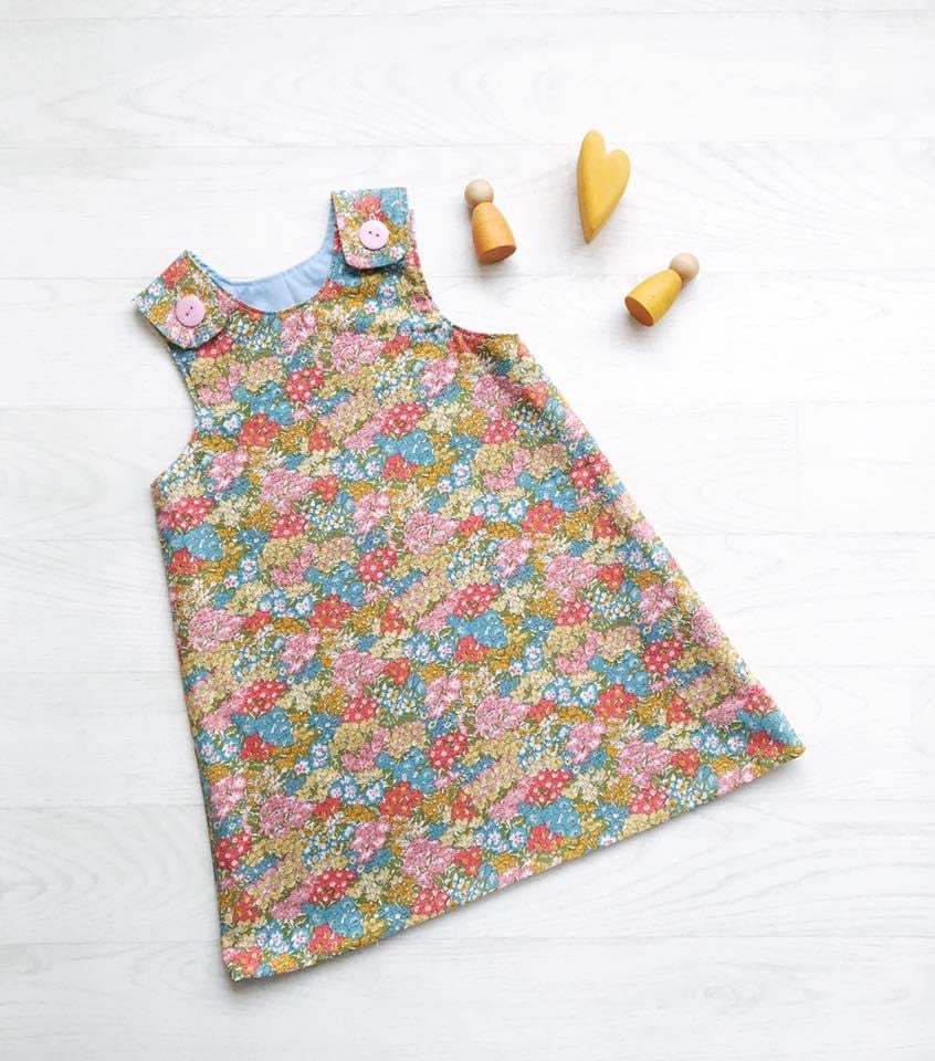 Immy Dress - Liberty London Floral - Age 2-3 years