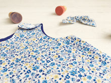 Load image into Gallery viewer, Immy Dress and Bow Gift Set - Liberty London Floral - Age 9-12 months
