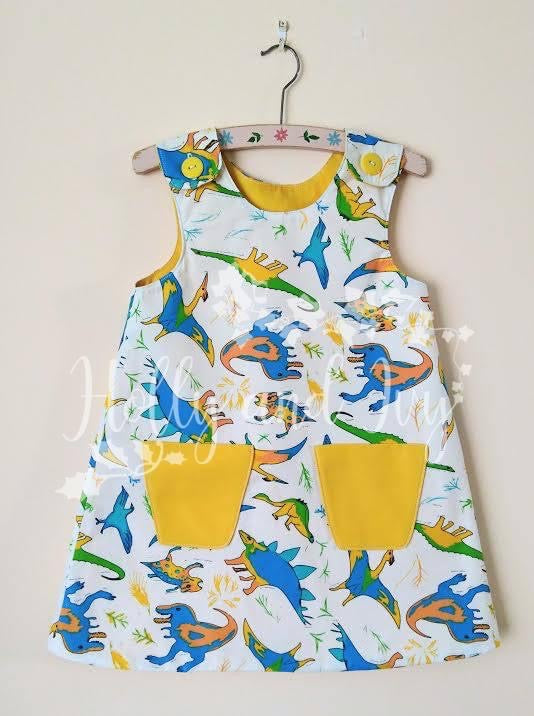 Immy Dress - Dinos - Age 4-5 years